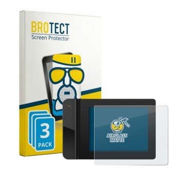 Front side of a product packaging with the brand logo BROTECT. Next to it is the device XP-PEN Star G430S shown with the corre