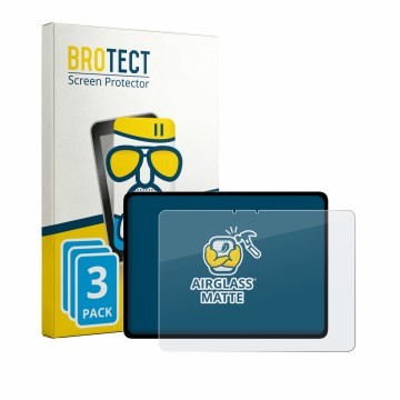 Front side of a product packaging with the brand logo BROTECT. Next to it is the device Vivo iQOO Pad 5c shown with the corres