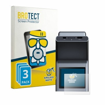 Vorderseite einer Produktverpackung mit dem Markenlogo BROTECT. Daneben ist das Gerät Botslab G300H Plus mit dem zugehörigen D