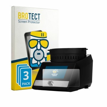 Parte frontale di una confezione del prodotto con il logo del marchio BROTECT. Accanto è raffigurato il dispositivo Panetti Pr