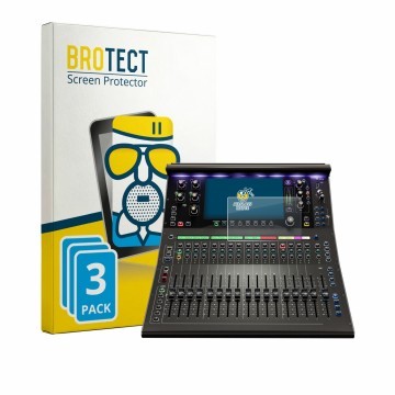 Vorderseite einer Produktverpackung mit dem Markenlogo BROTECT. Daneben ist das Gerät Allen&Heat SQ5 Plus mit dem zugehörigen 