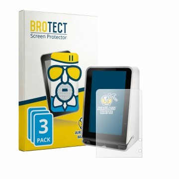Vorderseite einer Produktverpackung mit dem Markenlogo BROTECT. Daneben ist das Gerät SENVEND UX700 mit dem zugehörigen Displa