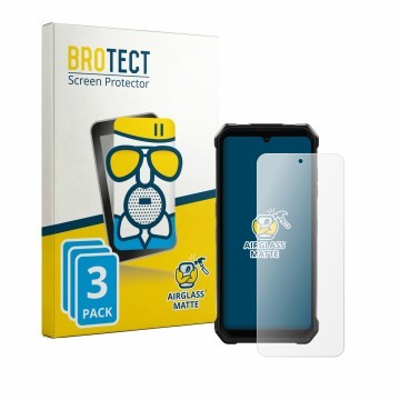 Vorderseite einer Produktverpackung mit dem Markenlogo BROTECT. Daneben ist das Gerät Fossibot F110L mit dem zugehörigen Displ