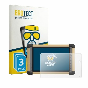 Parte frontale di una confezione del prodotto con il logo del marchio BROTECT. Accanto è raffigurato il dispositivo DT Researc