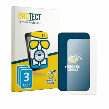 Vorderseite einer Produktverpackung mit dem Markenlogo BROTECT. Daneben ist das Gerät innioasis G3 mit dem zugehörigen Display