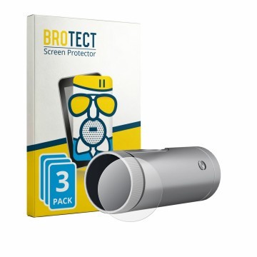 Face avant d’un emballage produit avec le logo de la marque BROTECT. À côté, l’appareil SHARK ChillPill 3-in-1 FA022EU est rep