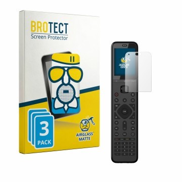 Face avant d’un emballage produit avec le logo de la marque BROTECT. À côté, l’appareil Sofabaton U3 est représenté avec la pr