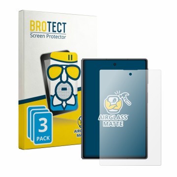 Parte frontal de un envase de producto con el logotipo de la marca BROTECT. Al lado se muestra el dispositivo Samsung Galaxy Z