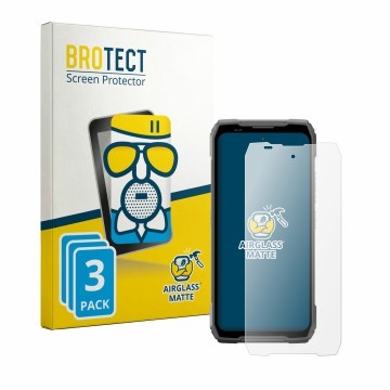 Vorderseite einer Produktverpackung mit dem Markenlogo BROTECT. Daneben ist das Gerät Blackview Xplore 6 mit dem zugehörigen D