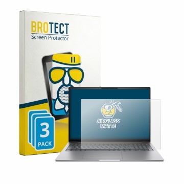 Parte frontale di una confezione del prodotto con il logo del marchio BROTECT. Accanto è raffigurato il dispositivo HP Zbook 8