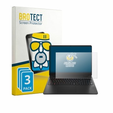 Parte frontale di una confezione del prodotto con il logo del marchio BROTECT. Accanto è raffigurato il dispositivo HP HyperX 