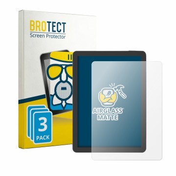Front side of a product packaging with the brand logo BROTECT. Next to it is the device Bigme B6 Pro shown with the correspond