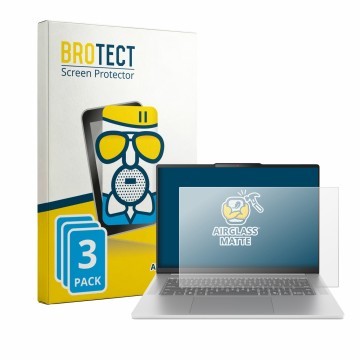 Vorderseite einer Produktverpackung mit dem Markenlogo BROTECT. Daneben ist das Gerät Lenovo IdeaPad Slim 5 15ARP10 15.1