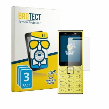 Parte frontale di una confezione del prodotto con il logo del marchio BROTECT. Accanto è raffigurato il dispositivo Nokia 200 