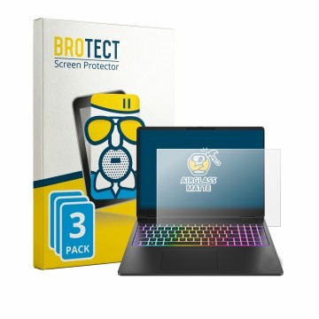 Parte frontale di una confezione del prodotto con il logo del marchio BROTECT. Accanto è raffigurato il dispositivo HP HyperX 