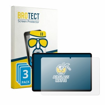 Parte frontale di una confezione del prodotto con il logo del marchio BROTECT. Accanto è raffigurato il dispositivo Honor Pad 