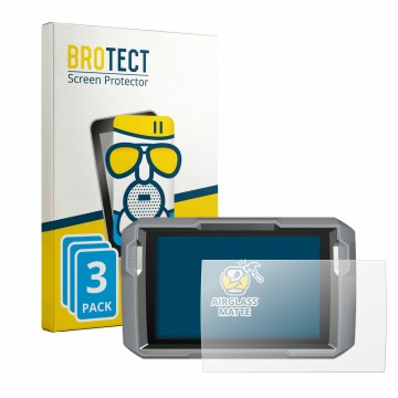Front side of a product packaging with the brand logo BROTECT. Next to it is the device Topdon ArtiDiag 900 Lite shown with th