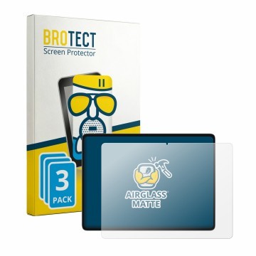 Vorderseite einer Produktverpackung mit dem Markenlogo BROTECT. Daneben ist das Gerät Teclast ArtPad mit dem zugehörigen Displ