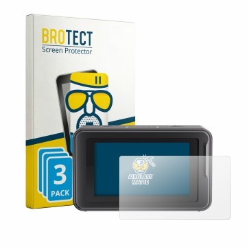 Vorderseite einer Produktverpackung mit dem Markenlogo BROTECT. Daneben ist das Gerät Creality Pika mit dem zugehörigen Displa