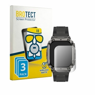 Parte frontale di una confezione del prodotto con il logo del marchio BROTECT. Accanto è raffigurato il dispositivo Ulefone Ar