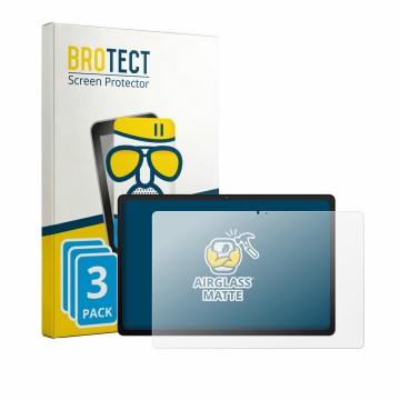 Vorderseite einer Produktverpackung mit dem Markenlogo BROTECT. Daneben ist das Gerät ASUS Chromebook CM32 Detachable CM3206 m