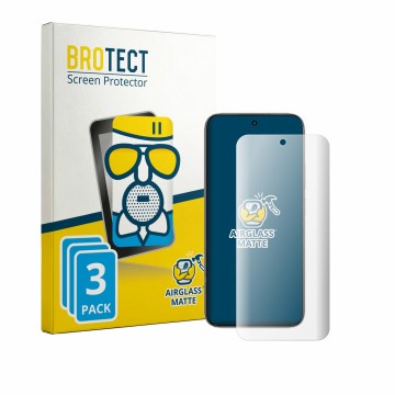 Parte frontale di una confezione del prodotto con il logo del marchio BROTECT. Accanto è raffigurato il dispositivo realme 16x