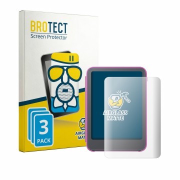 Face avant d’un emballage produit avec le logo de la marque BROTECT. À côté, l’appareil Amazon Kindle Kids 2026 est représenté