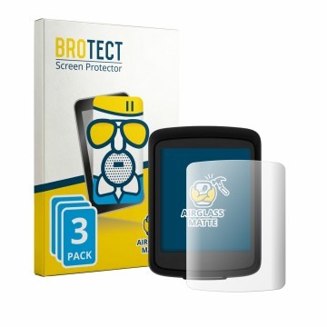 Parte frontale di una confezione del prodotto con il logo del marchio BROTECT. Accanto è raffigurato il dispositivo Bryton Rid