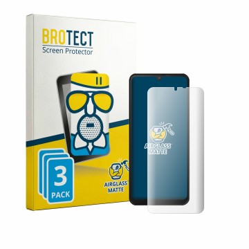 Parte frontale di una confezione del prodotto con il logo del marchio BROTECT. Accanto è raffigurato il dispositivo Invens Not