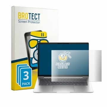 Vorderseite einer Produktverpackung mit dem Markenlogo BROTECT. Daneben ist das Gerät HP ProBook 4 G1ah 16