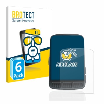 Face avant d’un emballage produit avec le logo de la marque BROTECT. À côté, l’appareil Wahoo Elemnt Roam est représenté avec 