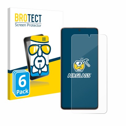 Parte frontale di una confezione del prodotto con il logo del marchio BROTECT. Accanto è raffigurato il dispositivo Samsung Ga