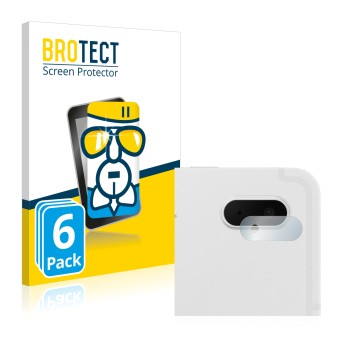 Front side of a product packaging with the brand logo BROTECT. Next to it is the device Samsung Galaxy Tab S7 FE (ONLY Camera 
