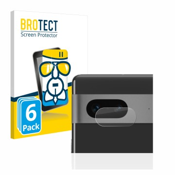 Parte frontale di una confezione del prodotto con il logo del marchio BROTECT. Accanto è raffigurato il dispositivo Google Pix