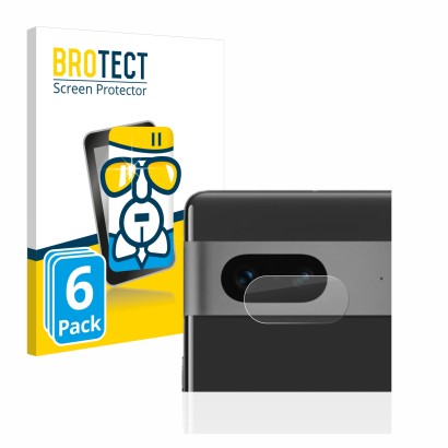 Parte frontale di una confezione del prodotto con il logo del marchio BROTECT. Accanto è raffigurato il dispositivo Google Pix