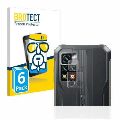 Face avant d’un emballage produit avec le logo de la marque BROTECT. À côté, l’appareil Blackview BV9200 (Caméra UNIQUEMENT) e