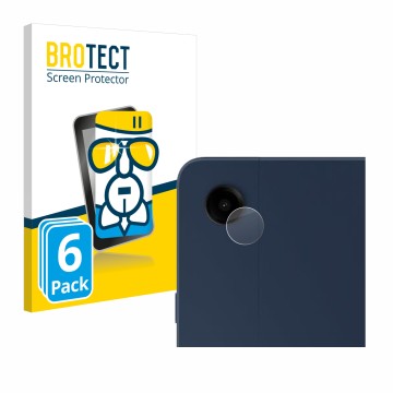 Front side of a product packaging with the brand logo BROTECT. Next to it is the device Samsung Galaxy Tab A9 Plus WiFi (ONLY 