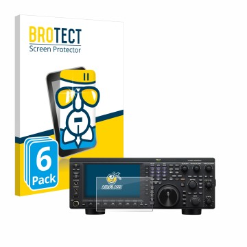 Face avant d’un emballage produit avec le logo de la marque BROTECT. À côté, l’appareil Kenwood TS-890S est représenté avec la