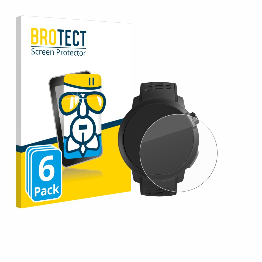 Brotect AirGlass Pellicola Protettiva In Vetro Ibrido Per 4G Systems Rephone [9H] [Chiaro] [Made In Germany] - 3 Pezzi?