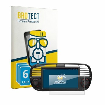Face avant d’un emballage produit avec le logo de la marque BROTECT. À côté, l’appareil Xtrons IA7250FLBS est représenté avec 