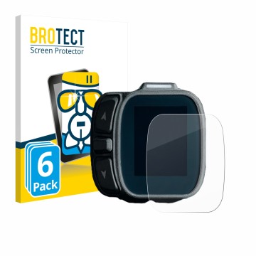 Vorderseite einer Produktverpackung mit dem Markenlogo BROTECT. Daneben ist das Gerät Giant Ridecontrol Dash 2 2026 mit dem zu