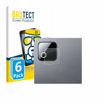 Face avant d’un emballage produit avec le logo de la marque BROTECT. À côté, l’appareil Xiaomi Pad 8 Pro (Caméra UNIQUEMENT) e