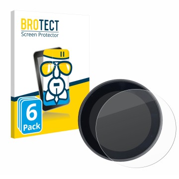 Face avant d’un emballage produit avec le logo de la marque BROTECT. À côté, l’appareil Meraki Espresso Machine est représenté