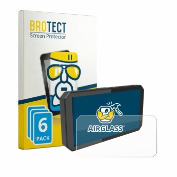 Vorderseite einer Produktverpackung mit dem Markenlogo BROTECT. Daneben ist das Gerät Innovv N1 Pro 5.99