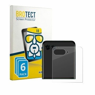 Parte frontale di una confezione del prodotto con il logo del marchio BROTECT. Accanto è raffigurato il dispositivo Motorola R