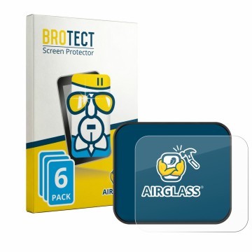 Face avant d’un emballage produit avec le logo de la marque BROTECT. À côté, l’appareil Saphe T est représenté avec la protect