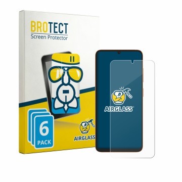 Parte frontale di una confezione del prodotto con il logo del marchio BROTECT. Accanto è raffigurato il dispositivo Hotwav A26