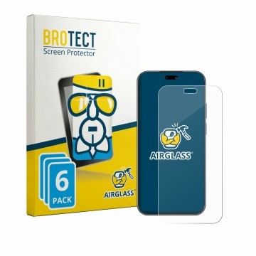 Parte frontal de un envase de producto con el logotipo de la marca BROTECT. Al lado se muestra el dispositivo Huawei Nova 16 P