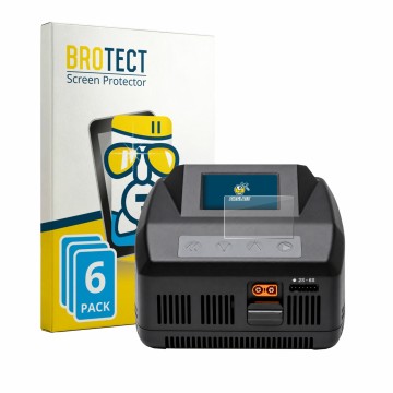 Parte frontale di una confezione del prodotto con il logo del marchio BROTECT. Accanto è raffigurato il dispositivo Spektrum S