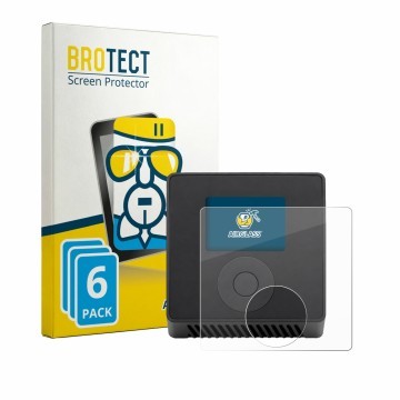 Parte frontale di una confezione del prodotto con il logo del marchio BROTECT. Accanto è raffigurato il dispositivo Spektrum S